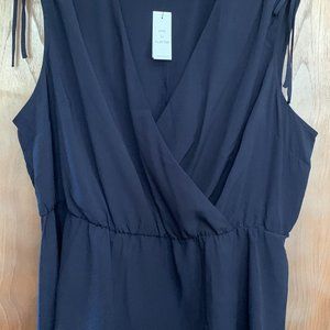 NWT Lane Bryant Midnight Blue Summer Top - Size 22/24